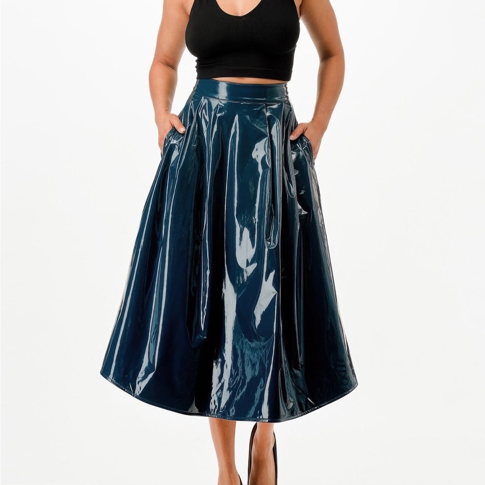 Midi Skirt With Pockets